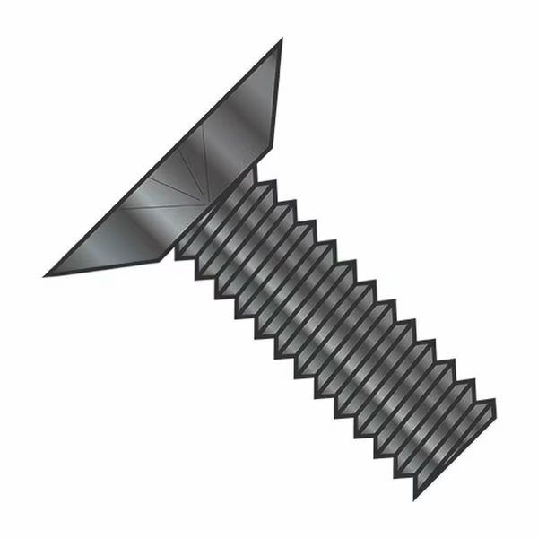 #12-24 x 5/8 in Phillips Flat Machine Screw, Black Oxide Steel, Usa Industrials, Mfr#: BULK-SCRW-7469